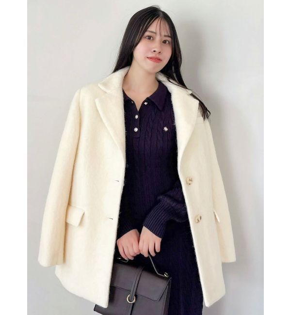 dazzlin「【WEB限定カラーあり】ヘアリーミドルジャケット」|その他|