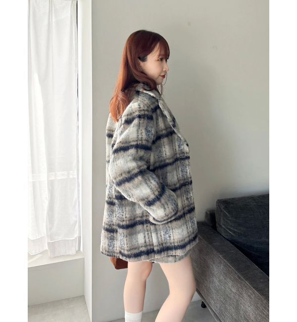 dazzlin「【WEB限定カラーあり】ヘアリーミドルジャケット」|その他|