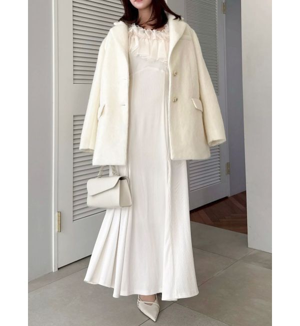 dazzlin「【WEB限定カラーあり】ヘアリーミドルジャケット」|その他|