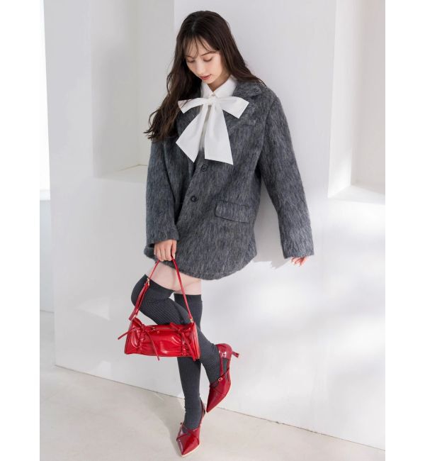 dazzlin「【WEB限定カラーあり】ヘアリーミドルジャケット」|その他|