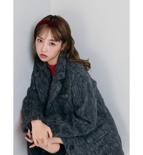 dazzlin「【WEB限定カラーあり】ヘアリーミドルジャケット」|その他|