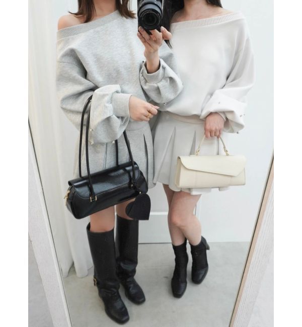 dazzlin「【20周年記念復刻！/セットアップ対応】ビジュースリーブカットプルオーバー」|Tシャツ・カットソー|