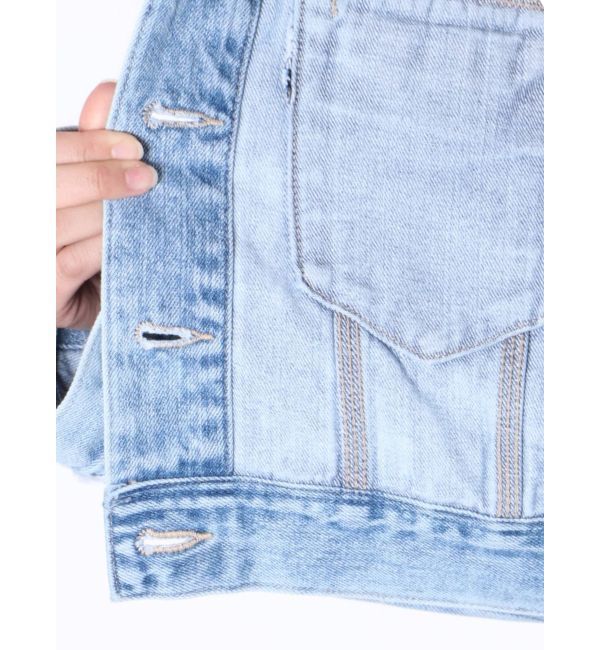 EMODA「ウォッシュデニムGジャン」|ブルゾン・スタジャン|