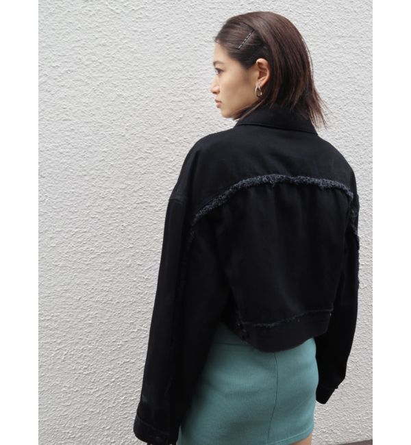 EMODA「ウォッシュデニムGジャン」|ブルゾン・スタジャン|