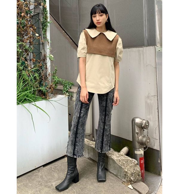 EMODA「スリムフィットショートブーツ」|ショートブーツ|