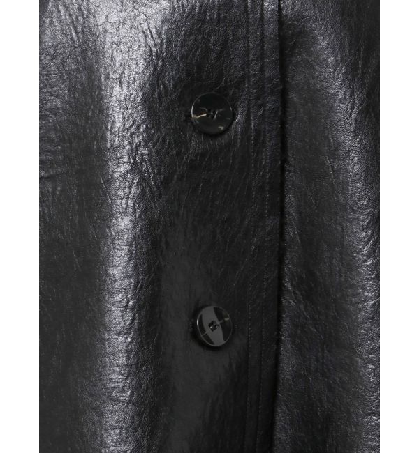 EMODA「フェイクムートンロングフレアコート」|その他|