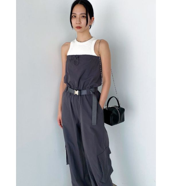 EMODA「【WEB限定】ナイロンベアオールインワン」|オールインワン|