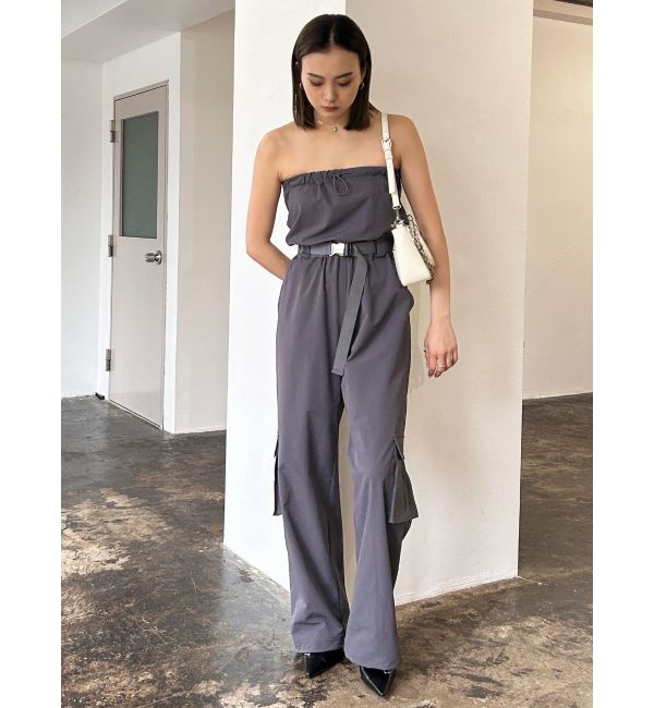 EMODA「【WEB限定】ナイロンベアオールインワン」|オールインワン|