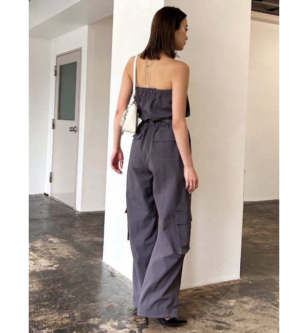 EMODA「【WEB限定】ナイロンベアオールインワン」|オールインワン|