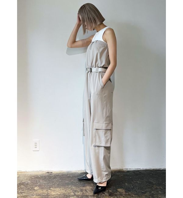 EMODA「【WEB限定】ナイロンベアオールインワン」|オールインワン|