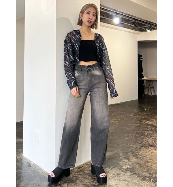 EMODA「ヴィンテージライクライトジーンズ」|デニム|