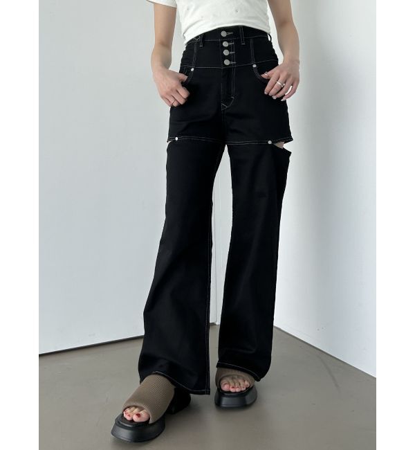 EMODA「ニットワイドバンドサンダル」|サンダル|