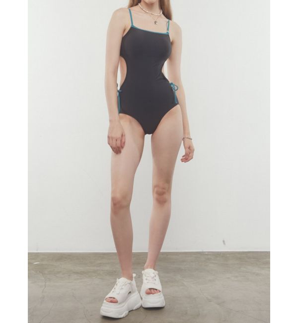 EMODA「カットアウトタイワンピーススイムウェアー」|コンビネゾン|