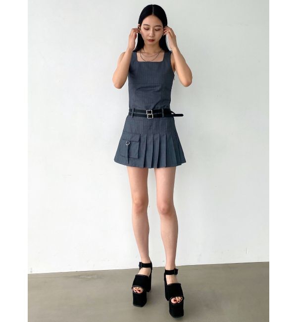 EMODA「インステップスエードサンダル」|サンダル|