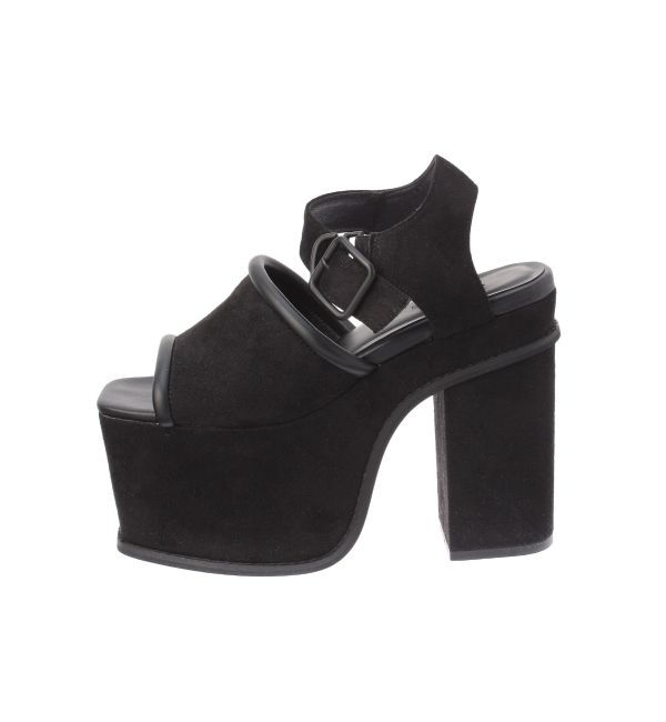 EMODA「インステップスエードサンダル」|サンダル|