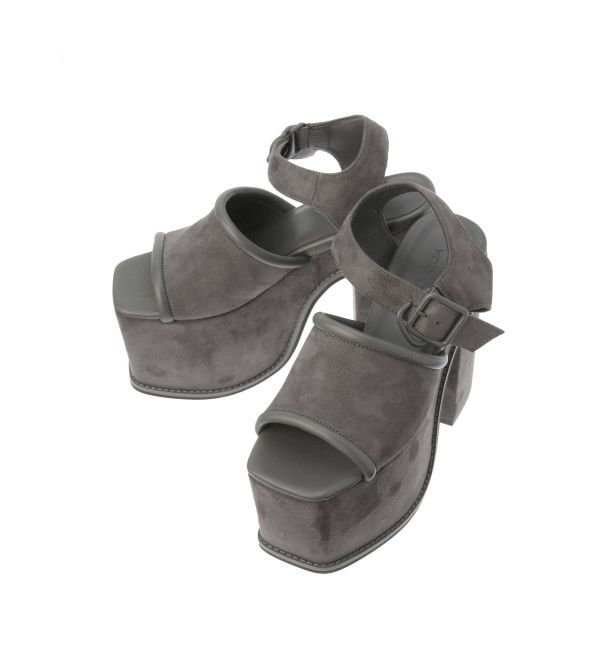 EMODA「インステップスエードサンダル」|サンダル|