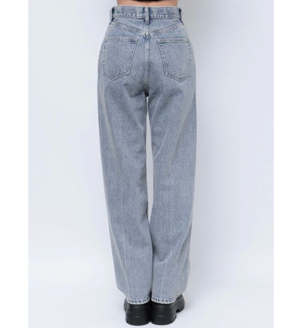 EMODA「ルーズワイドハイウエストジーンズ」|デニム|