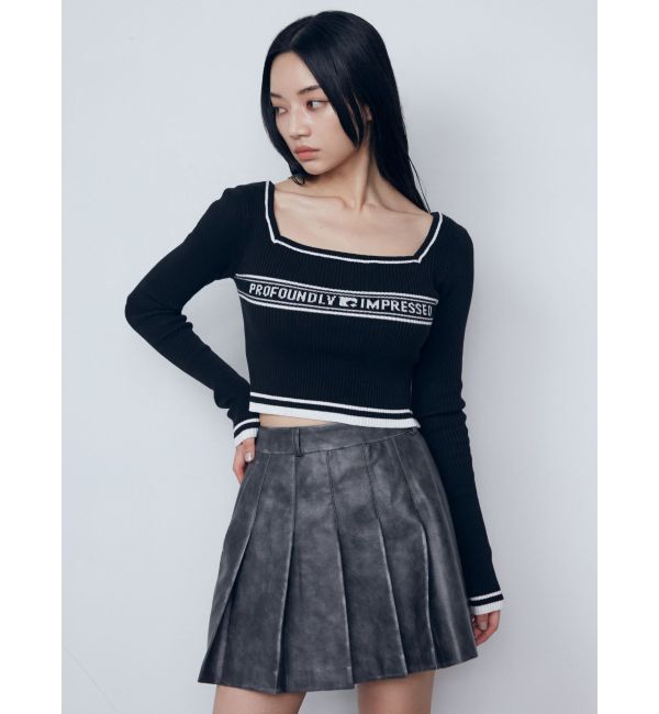 EMODA「ヴィンテージライクプリーツミニスカート」|スカート|