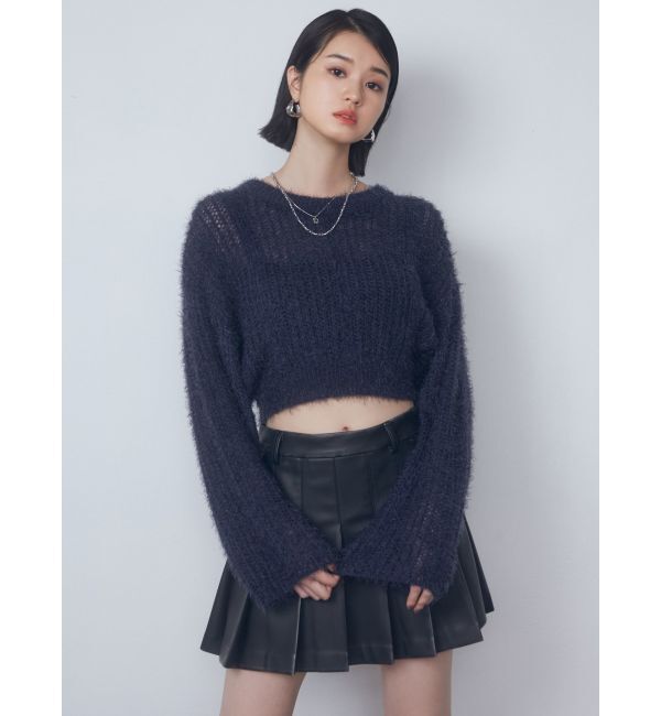 EMODA「ヴィンテージライクプリーツミニスカート」|スカート|