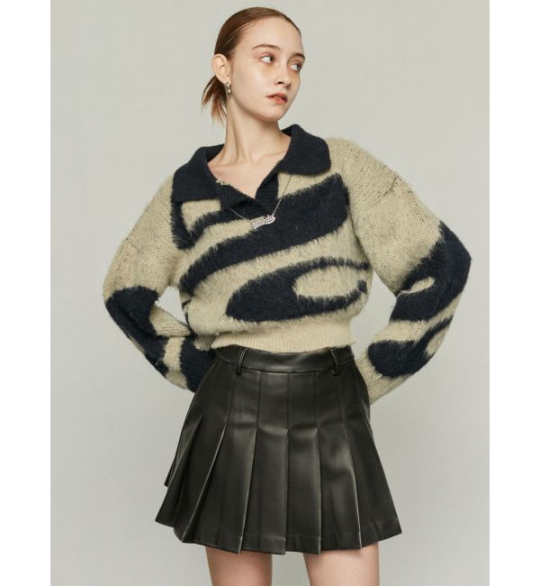 EMODA「ヴィンテージライクプリーツミニスカート」|スカート|