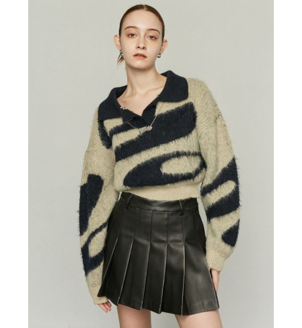 EMODA「ヴィンテージライクプリーツミニスカート」|スカート|