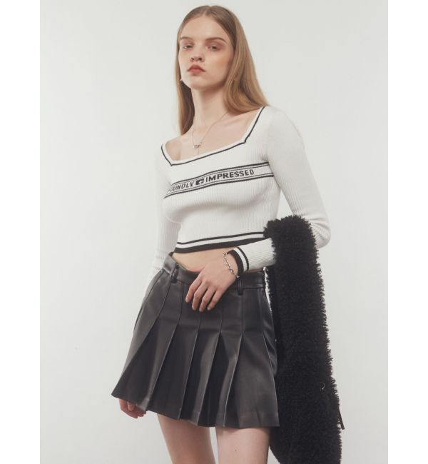 EMODA「ヴィンテージライクプリーツミニスカート」|スカート|