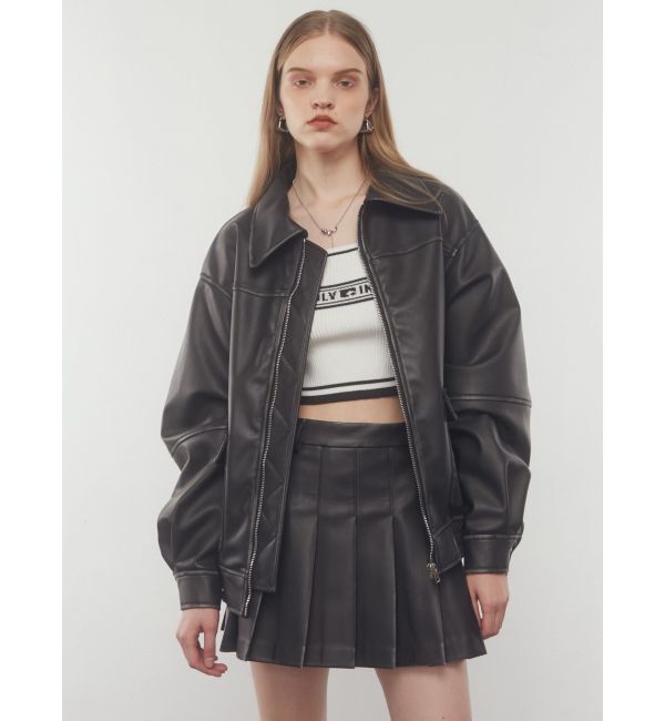 EMODA「ヴィンテージライクプリーツミニスカート」|スカート|