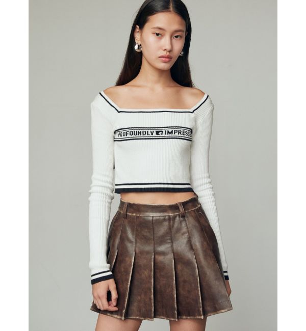 EMODA「ヴィンテージライクプリーツミニスカート」|スカート|