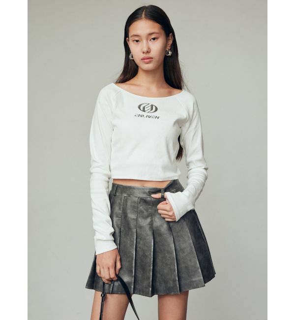 EMODA「ヴィンテージライクプリーツミニスカート」|スカート|