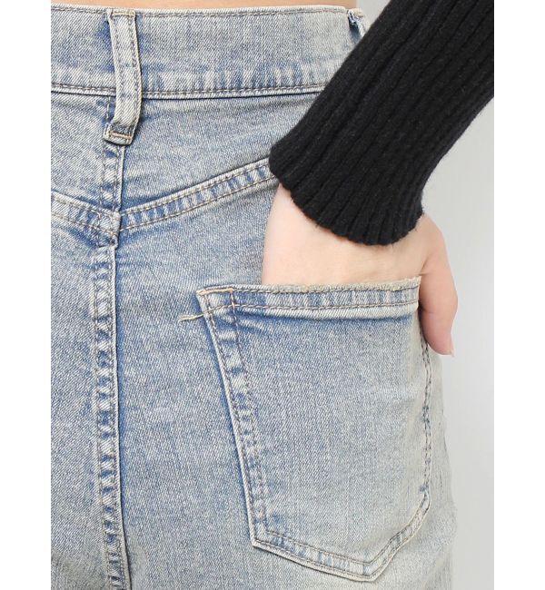 EMODA「レイヤージャストウエストフレアージーンズ」|デニム|