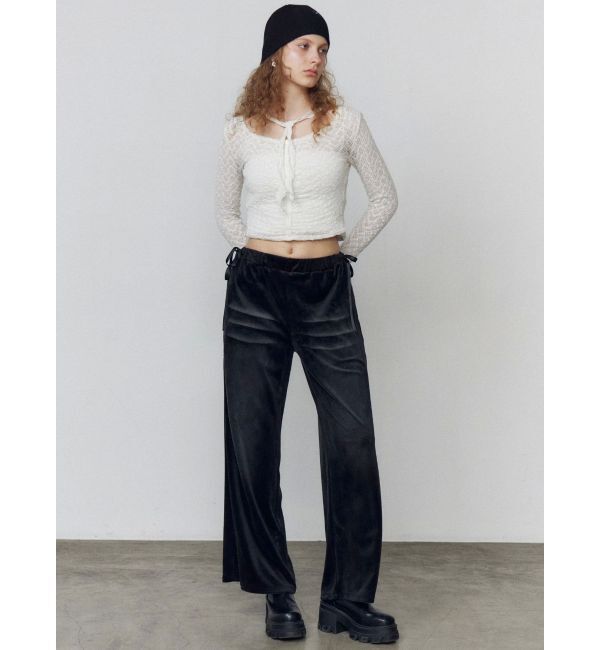 EMODA「フロントボタンタイトップ」|Tシャツ・カットソー|