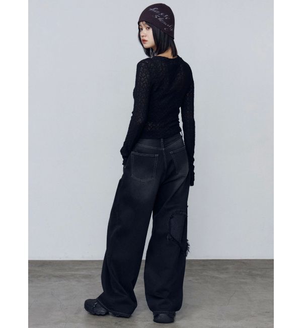 EMODA「フロントボタンタイトップ」|Tシャツ・カットソー|