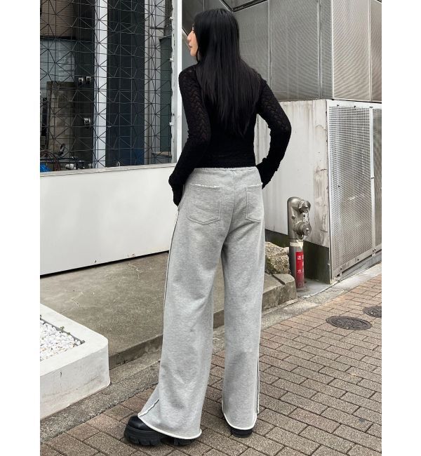 EMODA「フロントボタンタイトップ」|Tシャツ・カットソー|