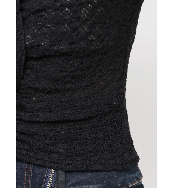 EMODA「フロントボタンタイトップ」|Tシャツ・カットソー|