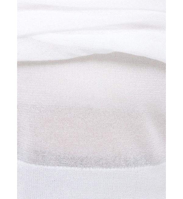 MERCURYDUO「ドレープオフショルコンパクトニット」|ニット・セーター|