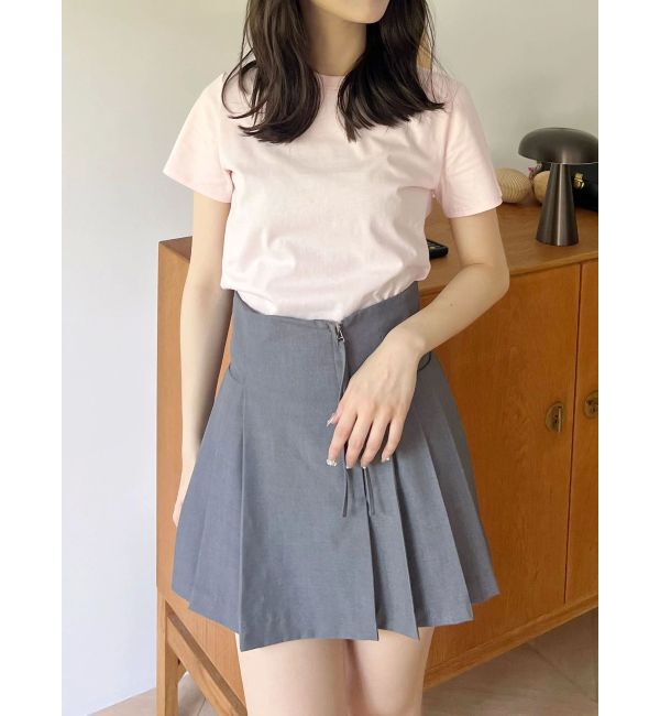 MERCURYDUO「シンプルコンパクトTシャツ」|Tシャツ・カットソー|