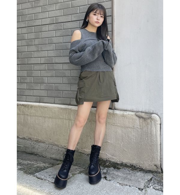 MURUA「2WAYカーゴスカート」|スカート|