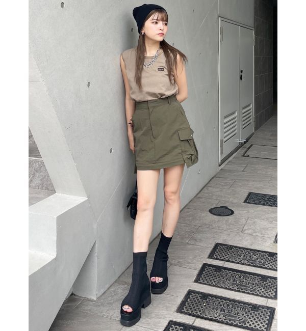 MURUA「2WAYカーゴスカート」|スカート|