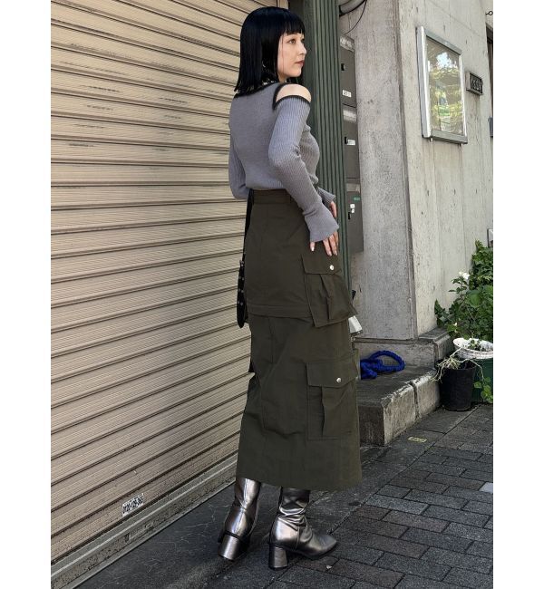 MURUA「2WAYカーゴスカート」|スカート|