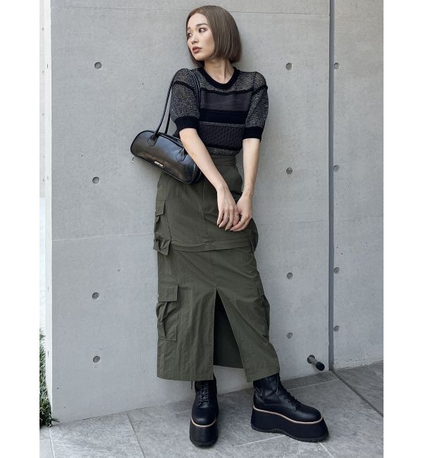 MURUA「2WAYカーゴスカート」|スカート|
