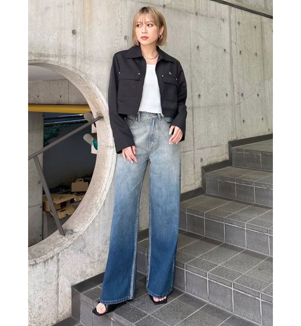 MURUA「ステンカラージップブルゾン【セットアップ着用可】」|ブルゾン・スタジャン|