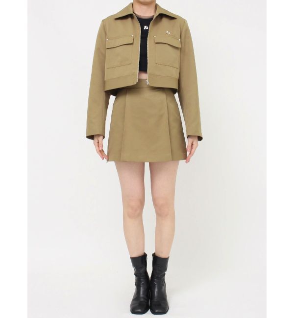 MURUA「ステンカラージップブルゾン【セットアップ着用可】」|ブルゾン・スタジャン|