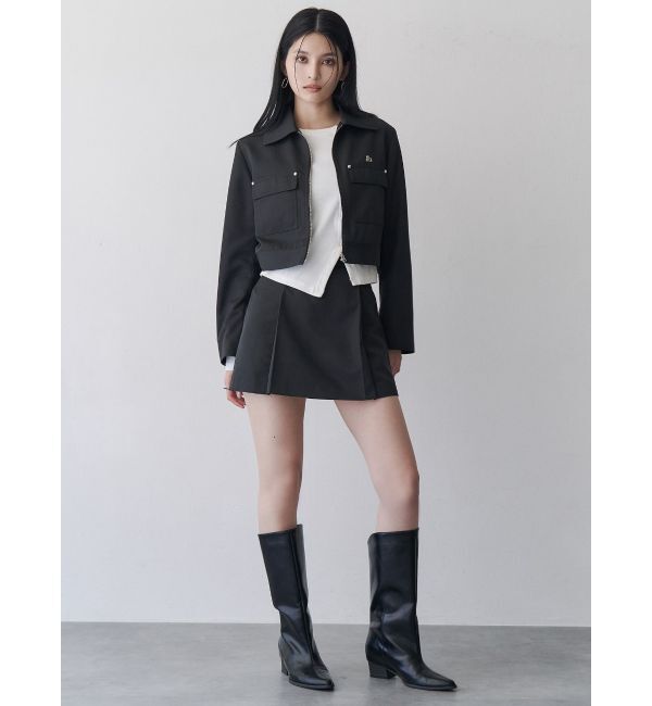 MURUA「ステンカラージップブルゾン【セットアップ着用可】」|ブルゾン・スタジャン|