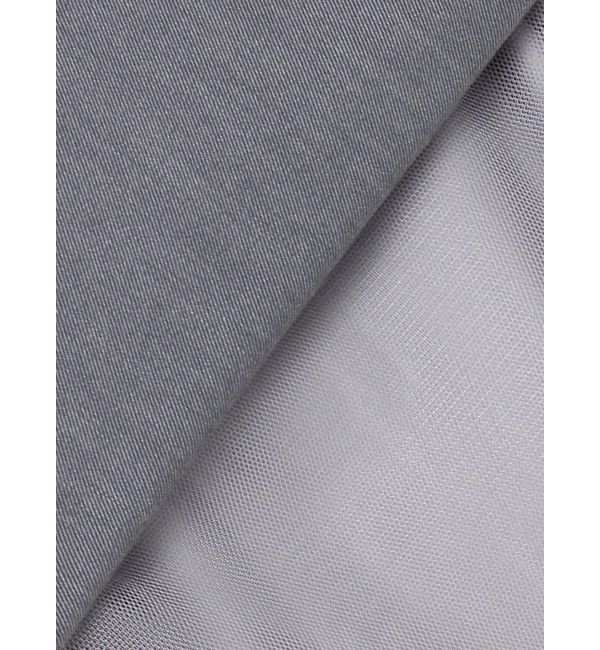 MURUA「チュールジャンパースカート」|ワンピース|