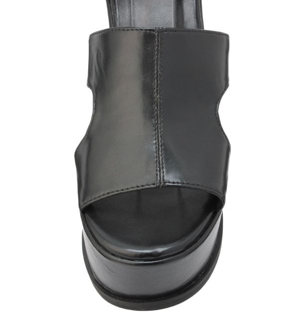 MURUA「プラットフォームカットワークサンダル」|サンダル|