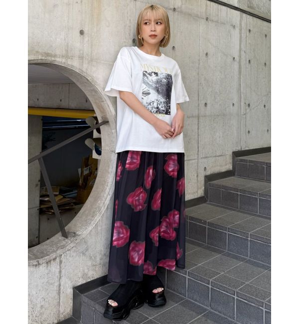 MURUA「エアプラットフォームオープントゥソックブーツ」|ショートブーツ|