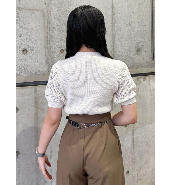 MURUA「クロシェパターンニット」|ニット・セーター|