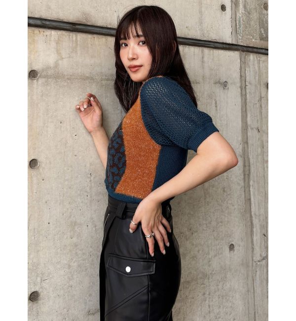 MURUA「クロシェパターンニット」|ニット・セーター|