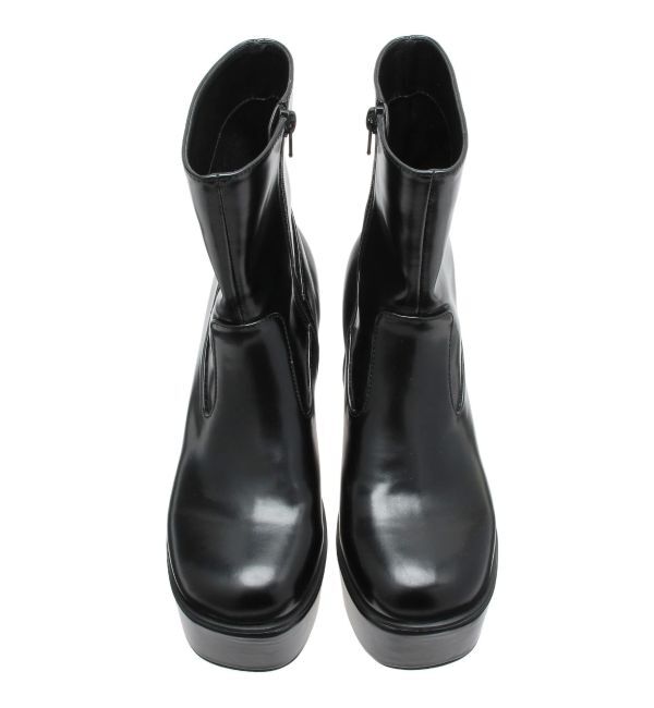 MURUA「2wayスタッズカバーブーツ」|ロングブーツ|