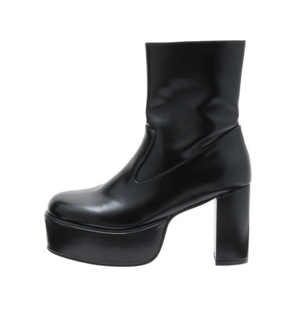 MURUA「2wayスタッズカバーブーツ」|ロングブーツ|